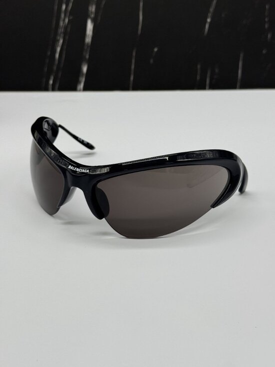 NEW BALENCIAGA BB0232S 001 BLACK UNISEX SUNGLASSES BALENCIAGA EYEWEAR main image 10